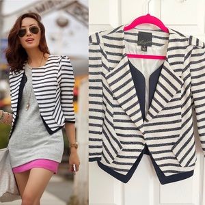 McGinn “Evan” Striped Blazer - As seen on “Rich mom” Chriselle Lim!